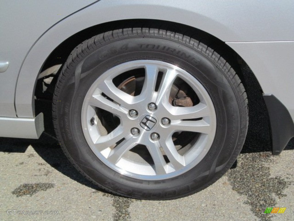 2006 Accord EX-L Sedan - Alabaster Silver Metallic / Gray photo #5