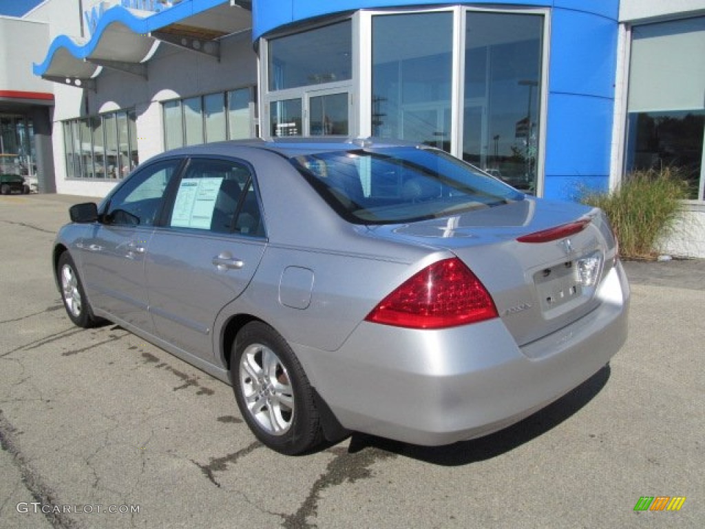 2006 Accord EX-L Sedan - Alabaster Silver Metallic / Gray photo #6