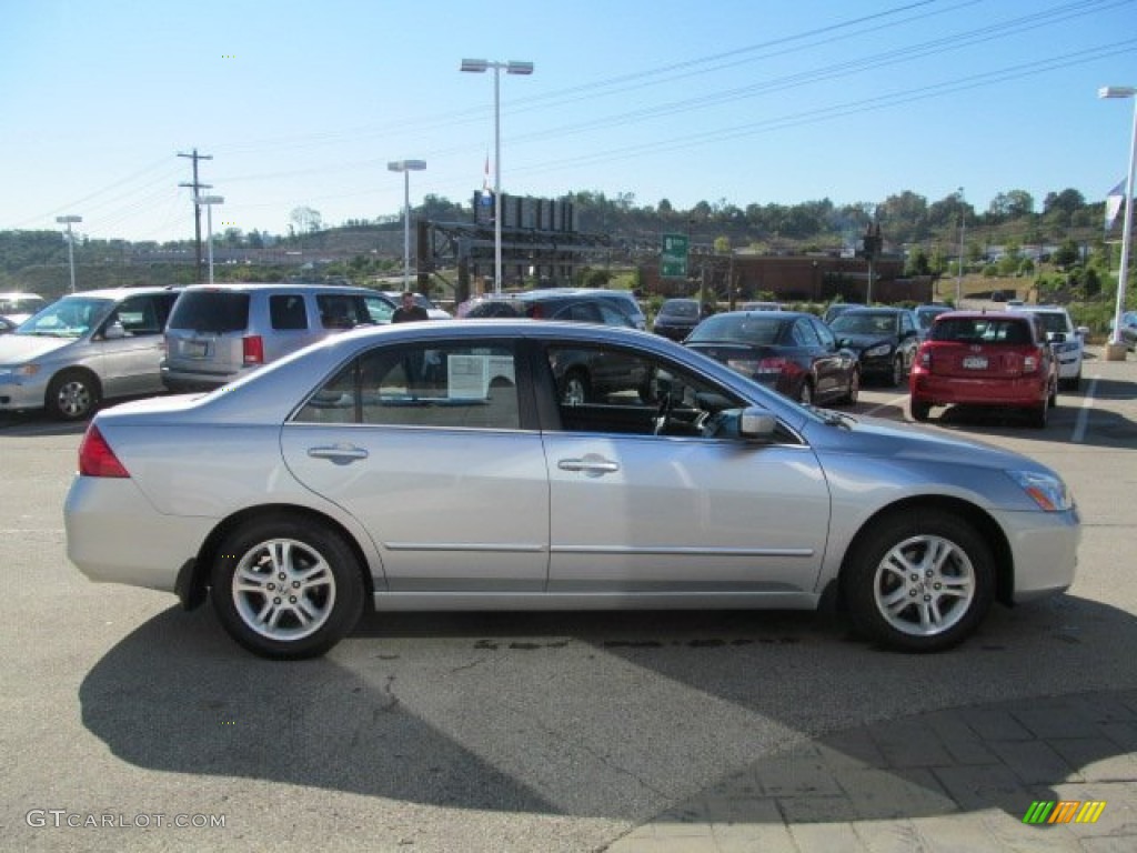 2006 Accord EX-L Sedan - Alabaster Silver Metallic / Gray photo #9