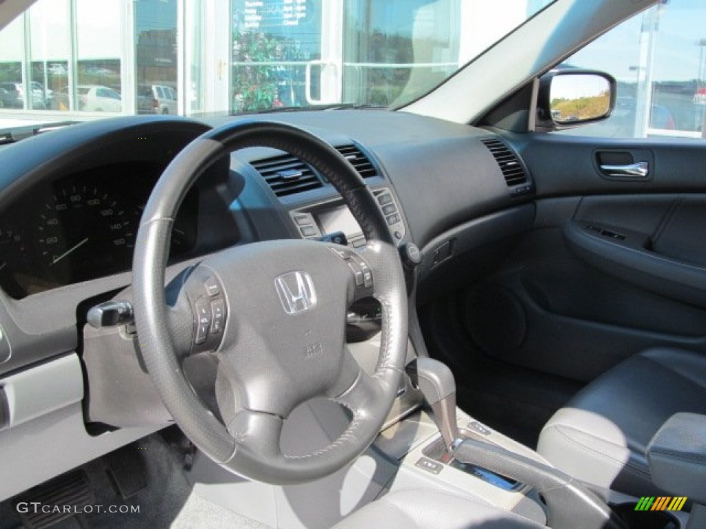 2006 Accord EX-L Sedan - Alabaster Silver Metallic / Gray photo #15