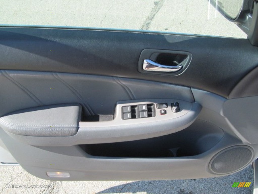 2006 Accord EX-L Sedan - Alabaster Silver Metallic / Gray photo #16