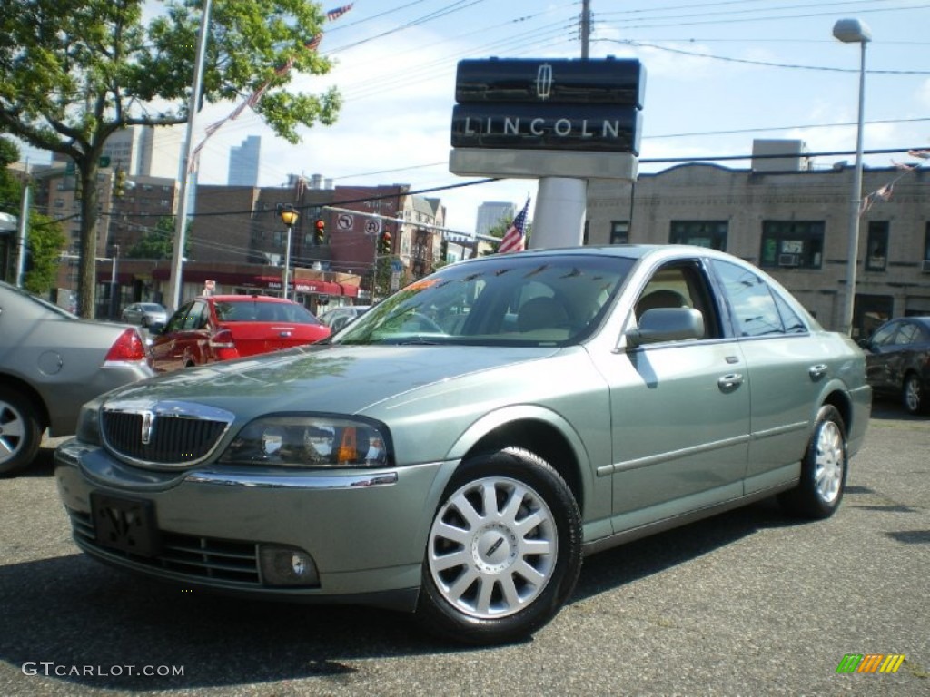 Light Tundra Metallic 2005 Lincoln LS V6 Luxury Exterior Photo #68473172