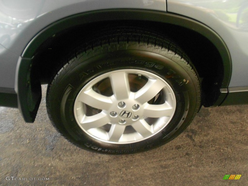 2009 CR-V EX 4WD - Glacier Blue Metallic / Gray photo #13