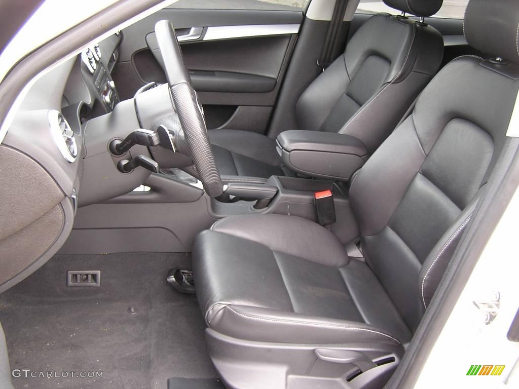 2006 A3 2.0T - Arctic White / Black photo #6