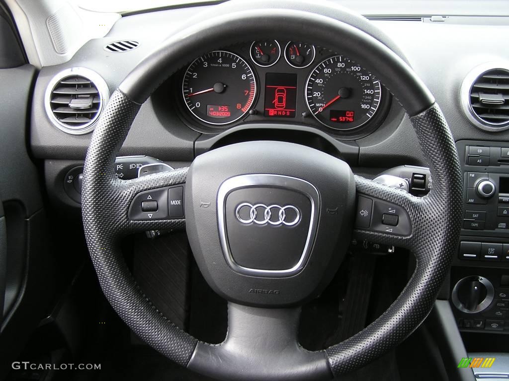 2006 A3 2.0T - Arctic White / Black photo #10
