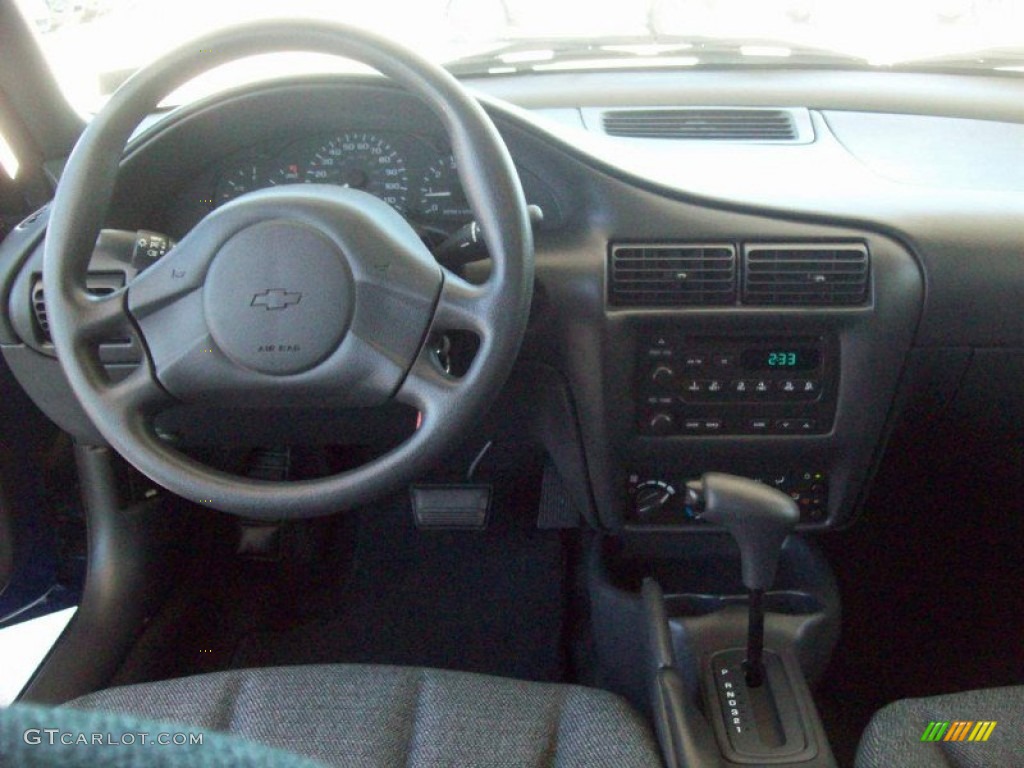 2003 Cavalier Coupe - Arrival Blue Metallic / Graphite Gray photo #8