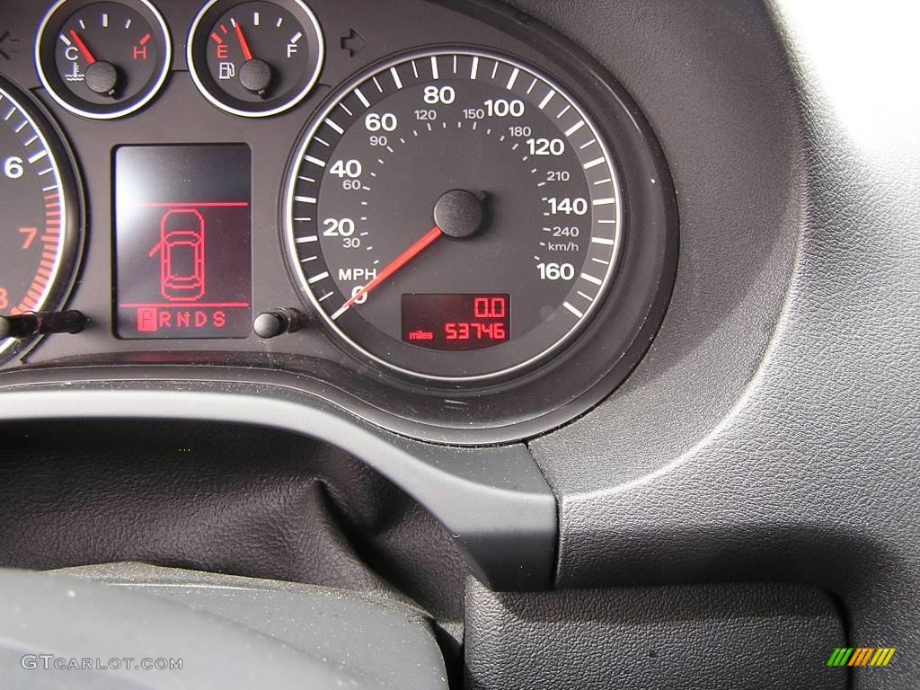 2006 A3 2.0T - Arctic White / Black photo #18