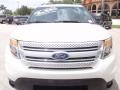 2012 White Suede Ford Explorer XLT  photo #16