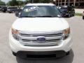 2012 White Suede Ford Explorer XLT  photo #17