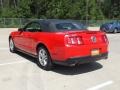 2012 Race Red Ford Mustang V6 Premium Convertible  photo #7