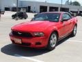 2012 Race Red Ford Mustang V6 Premium Convertible  photo #9