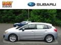 2012 Ice Silver Metallic Subaru Impreza 2.0i Premium 5 Door  photo #1