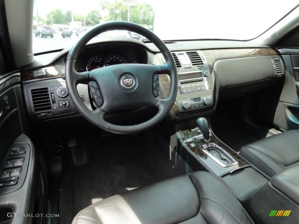 2011 Cadillac DTS Luxury Ebony Dashboard Photo #68477554