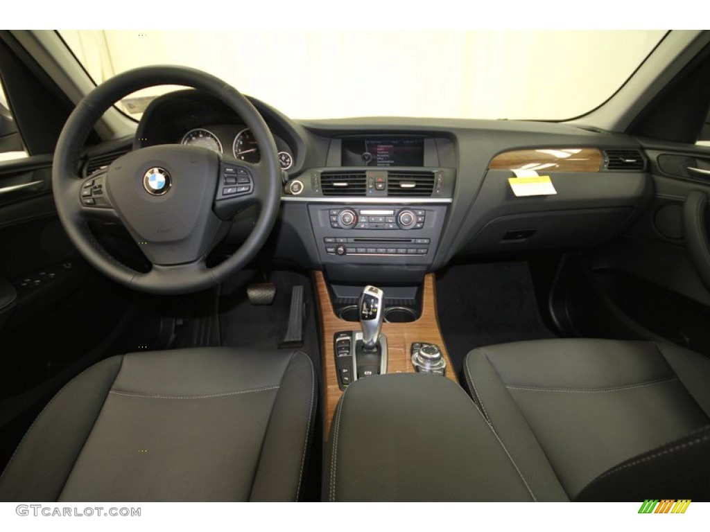 2013 BMW X3 xDrive 28i Black Dashboard Photo #68477761