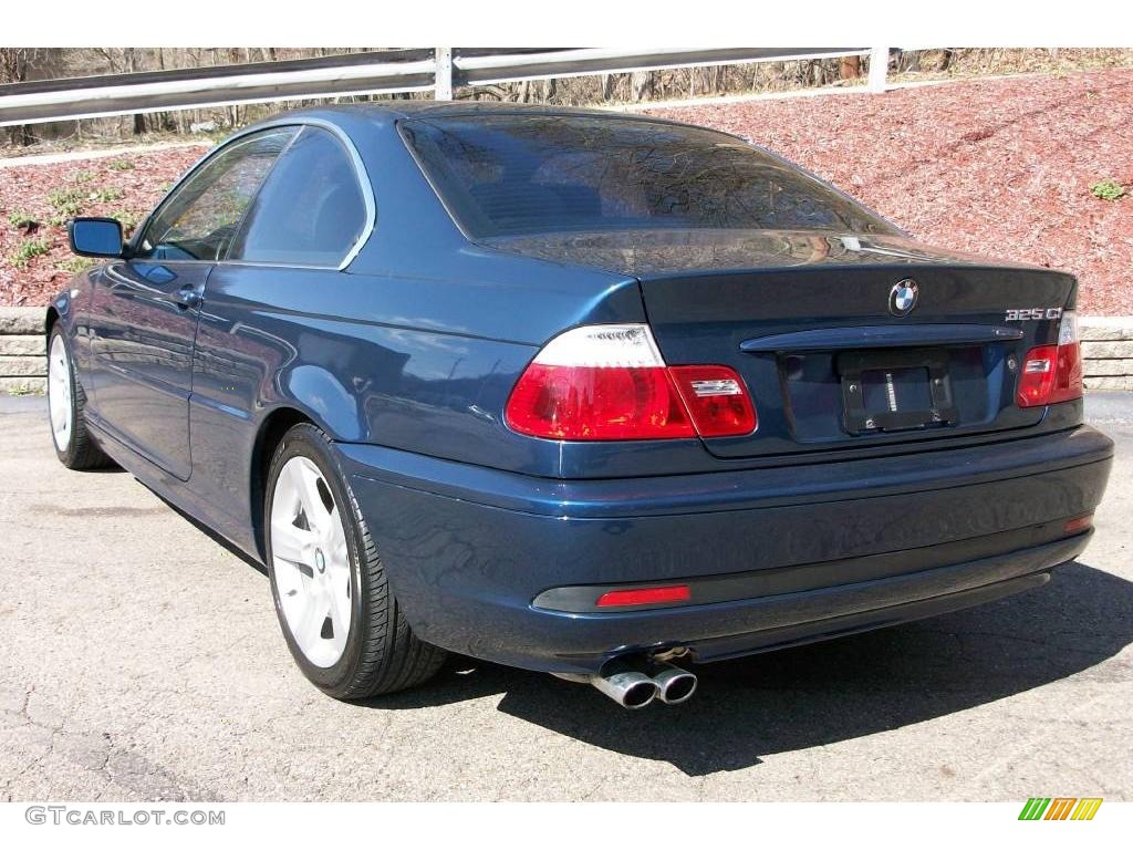 2005 3 Series 325i Coupe - Mystic Blue Metallic / Grey photo #3