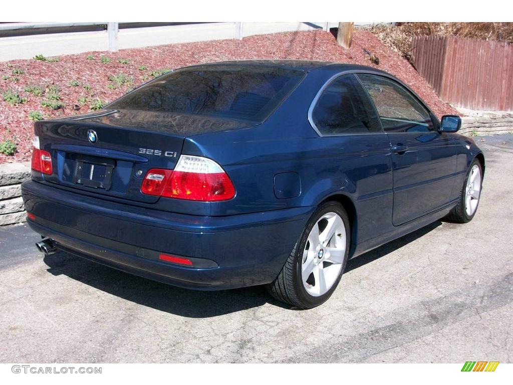 2005 3 Series 325i Coupe - Mystic Blue Metallic / Grey photo #5