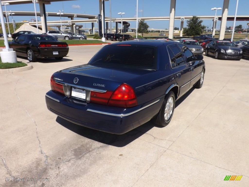 2004 Grand Marquis LS - Dark Blue Pearl Metallic / Medium Parchment photo #5