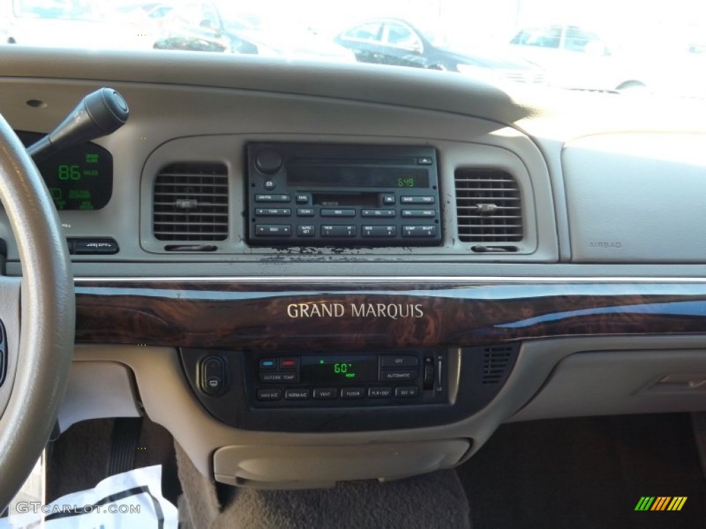 2004 Grand Marquis LS - Dark Blue Pearl Metallic / Medium Parchment photo #9