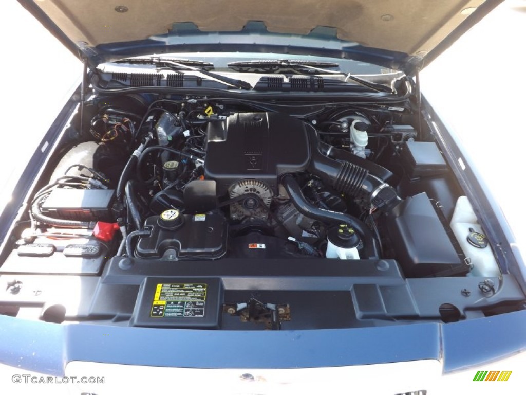 2004 Grand Marquis LS - Dark Blue Pearl Metallic / Medium Parchment photo #21