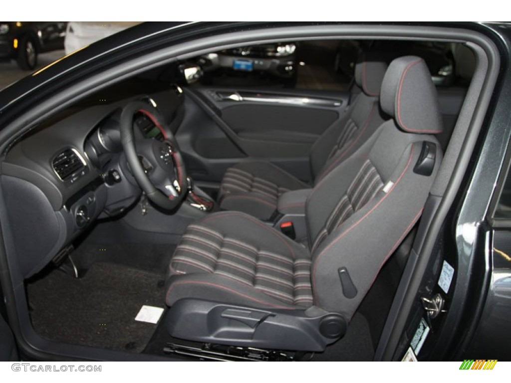 Interlagos Plaid Cloth Interior 2013 Volkswagen GTI 2 Door Photo #68479567