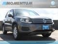 Pepper Gray Metallic - Tiguan S Photo No. 1
