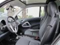  2013 fortwo passion coupe Black Leather Interior