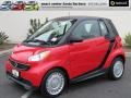 Rally Red 2013 Smart fortwo pure coupe