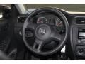 Titan Black Steering Wheel Photo for 2013 Volkswagen Jetta #68480075