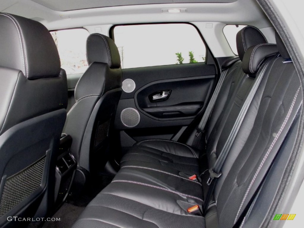Dynamic Ebony/Cirrus Interior 2012 Land Rover Range Rover Evoque Dynamic Photo #68480095