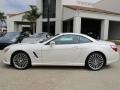 2013 Diamond White Metallic Mercedes-Benz SL 550 Roadster  photo #2