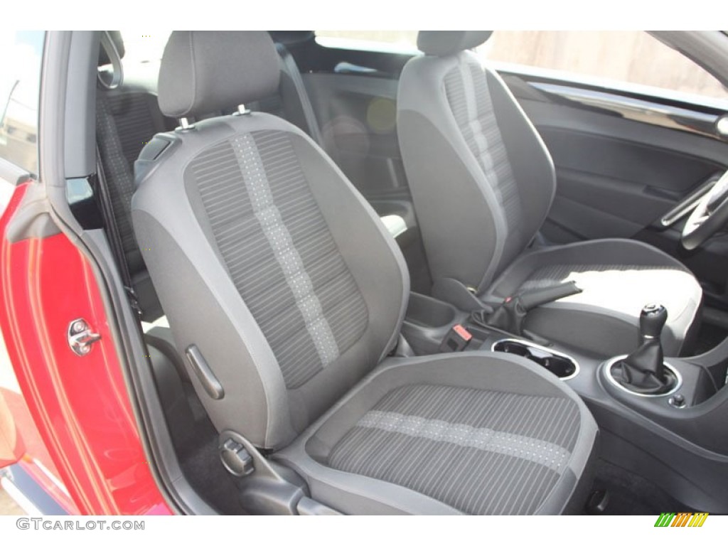 Titan Black Interior 2012 Volkswagen Beetle Turbo Photo #68481346
