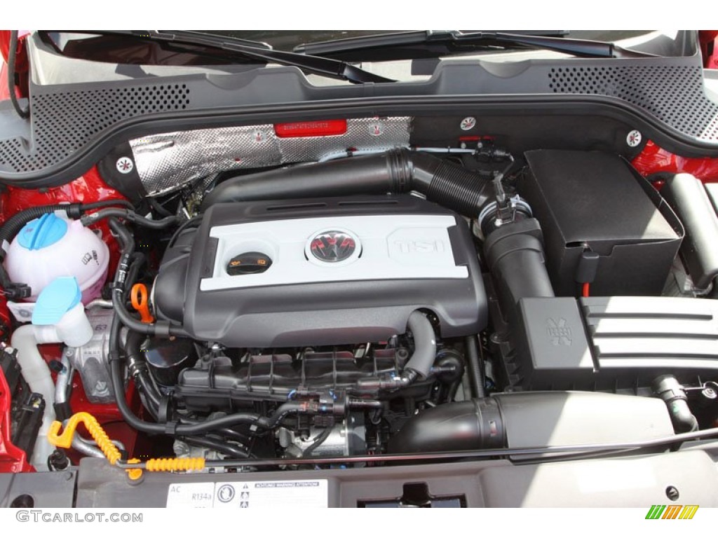 2012 Volkswagen Beetle Turbo 2.0 Liter Turbocharged FSI DOHC 16-Valve 4 Cylinder Engine Photo #68481355