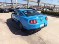 2012 Grabber Blue Ford Mustang V6 Premium Coupe  photo #3