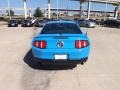 2012 Grabber Blue Ford Mustang V6 Premium Coupe  photo #4