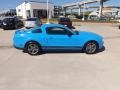 2012 Grabber Blue Ford Mustang V6 Premium Coupe  photo #6