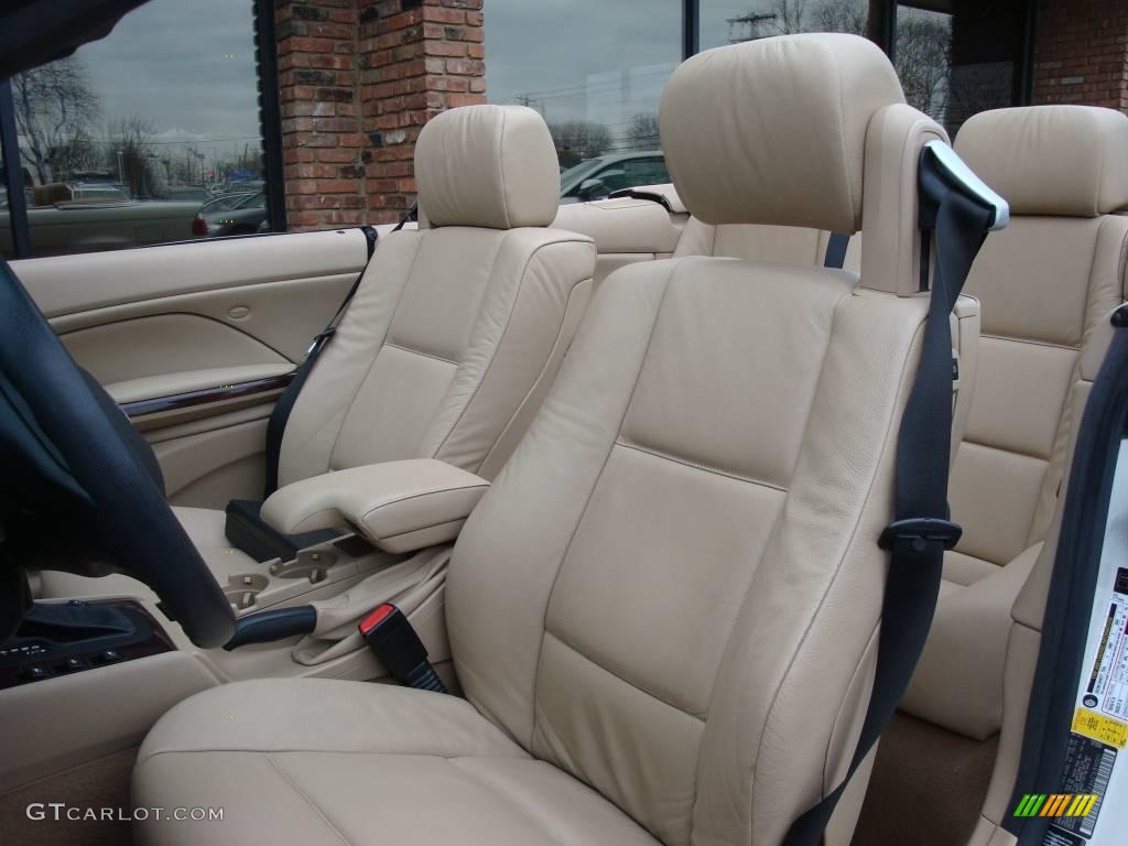 2006 3 Series 325i Convertible - Alpine White / Sand photo #10