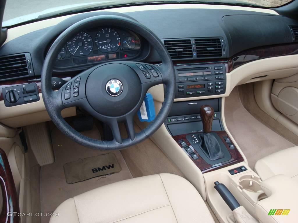 2006 3 Series 325i Convertible - Alpine White / Sand photo #12