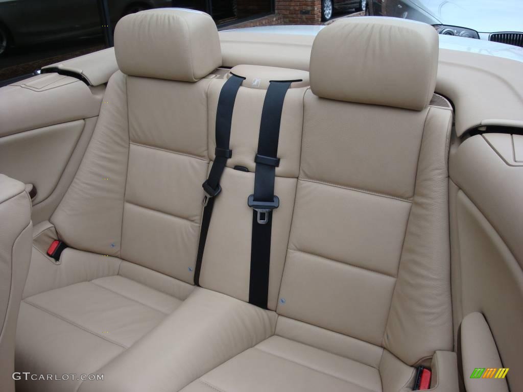 2006 3 Series 325i Convertible - Alpine White / Sand photo #14