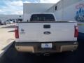 2012 White Platinum Metallic Tri-Coat Ford F350 Super Duty King Ranch Crew Cab 4x4  photo #4