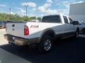 2012 White Platinum Metallic Tri-Coat Ford F350 Super Duty King Ranch Crew Cab 4x4  photo #5