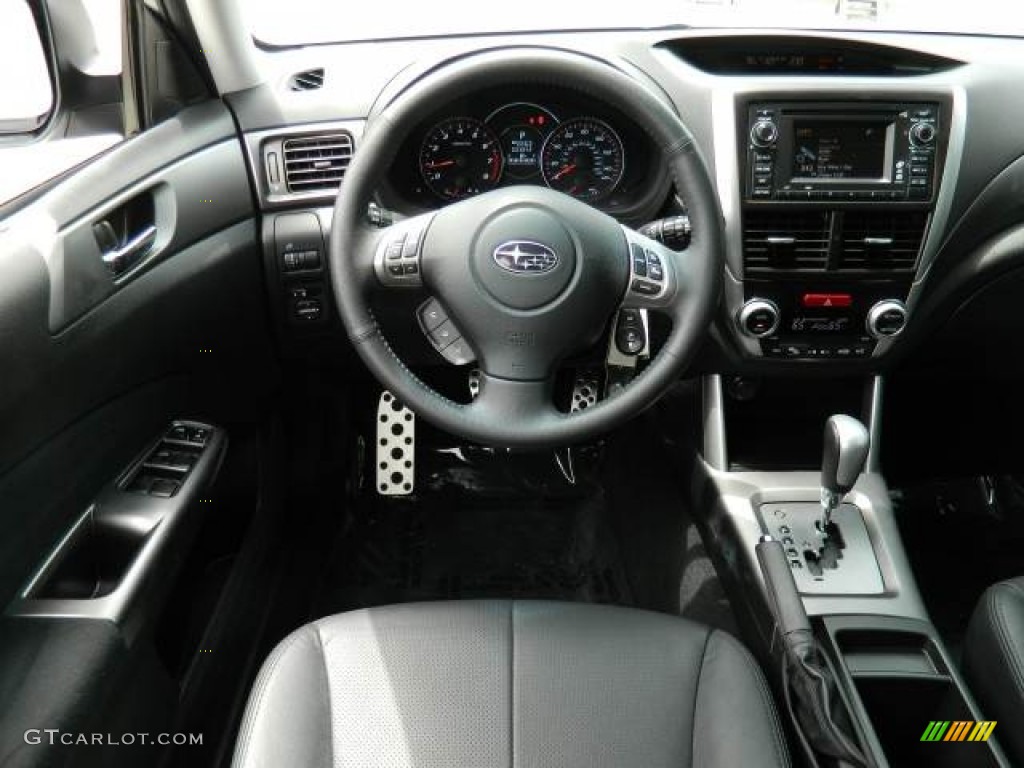 2012 Subaru Forester 2.5 XT Touring Black Dashboard Photo #68482981