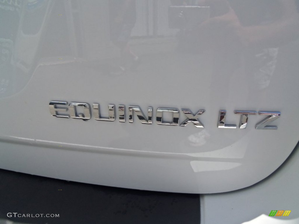2012 Equinox LTZ AWD - Summit White / Light Titanium/Jet Black photo #10