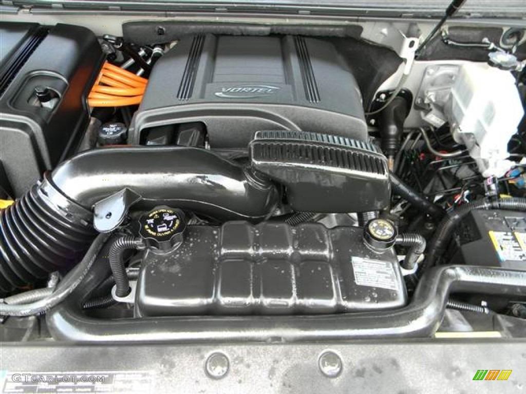 2009 Cadillac Escalade Hybrid 6.0 Liter OHV 16-Valve VVT V8 Gasoline/Electric Hybrid Engine Photo #68485153