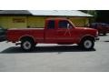 1996 Vermillion Red Ford F250 XLT Extended Cab  photo #2