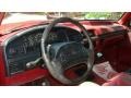 Red 1996 Ford F250 XLT Extended Cab Dashboard