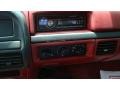 1996 Ford F250 Red Interior Controls Photo