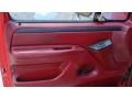 1996 Ford F250 Red Interior Door Panel Photo