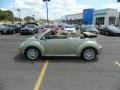 2008 Gecko Green Volkswagen New Beetle SE Convertible  photo #2
