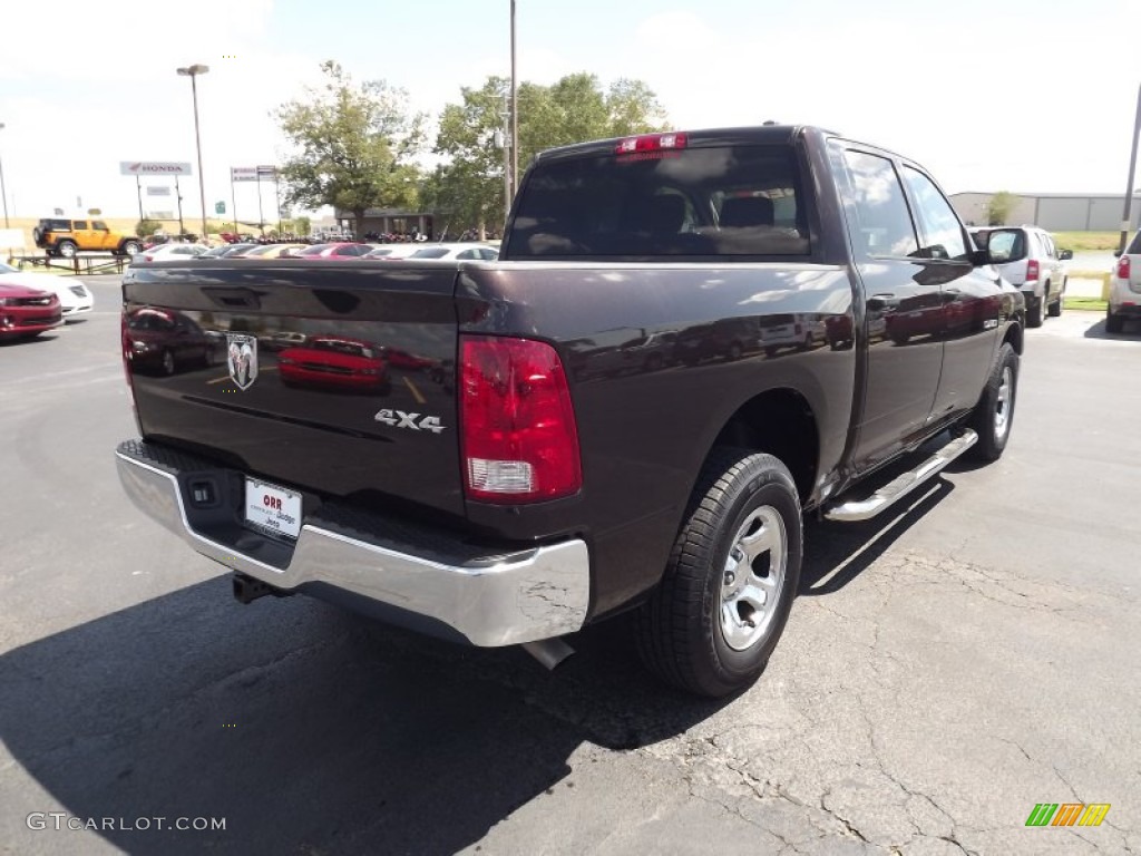 2010 Ram 1500 SLT Crew Cab 4x4 - Rugged Brown Pearl / Dark Slate/Medium Graystone photo #5