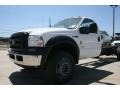 2007 Oxford White Ford F550 Super Duty XL Regular Cab 4x4 Chassis  photo #6